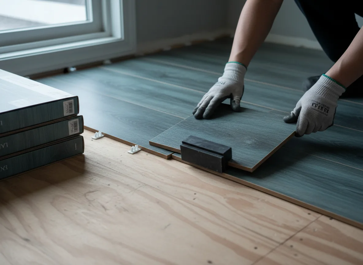 Luxury Vinyl Plank Installation company in Springport, MI